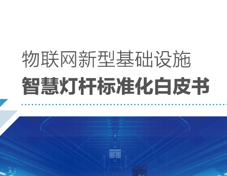 物聯(lián)網(wǎng)新型基礎(chǔ)設(shè)施智慧燈桿標準化皮白書文件_資料在線下載