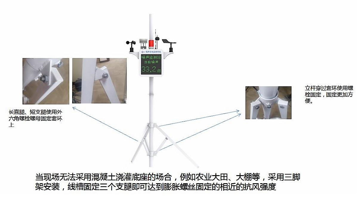 SVIP-3908一體化噪音監(jiān)測(cè)桿站