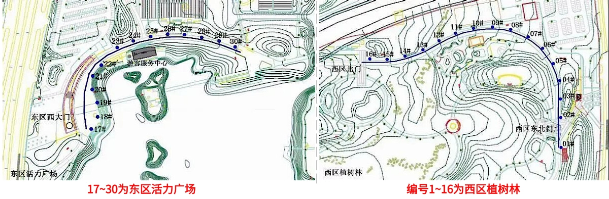 智慧路燈桿點(diǎn)位部署圖