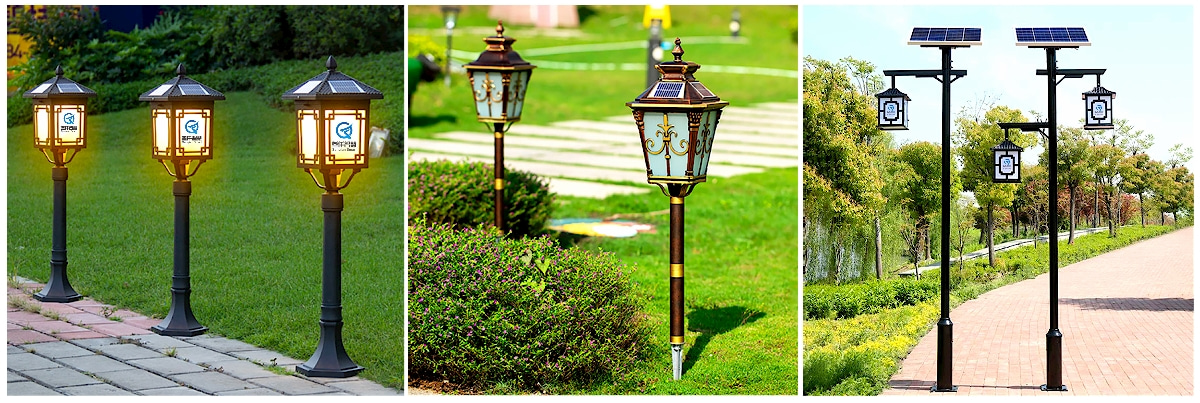 Solar lawn lamp
