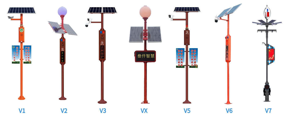 森林防火語(yǔ)音宣傳桿圖片