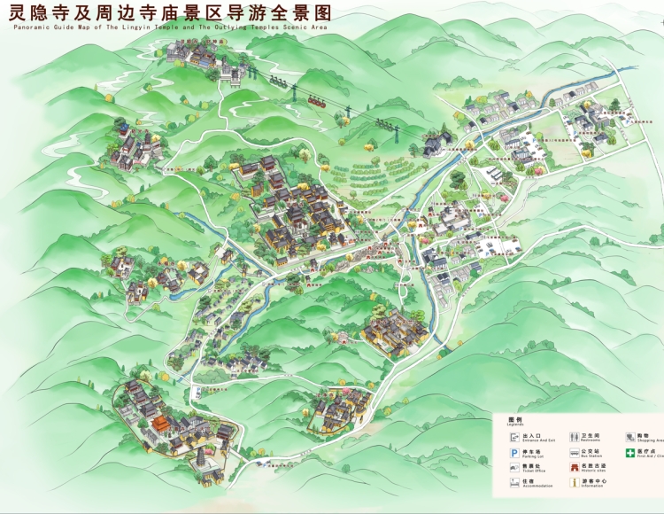 如何選擇適合景區(qū)的手繪地圖風(fēng)格？